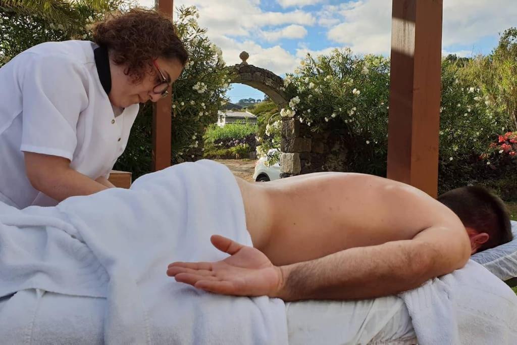 Casa Caloura Lotus Deluxe Accommodation & Spa ลาโกอา ภายนอก รูปภาพ